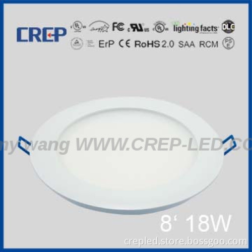 4\" 6\" 8\' Round LED ceiling light CE ROSH FCC